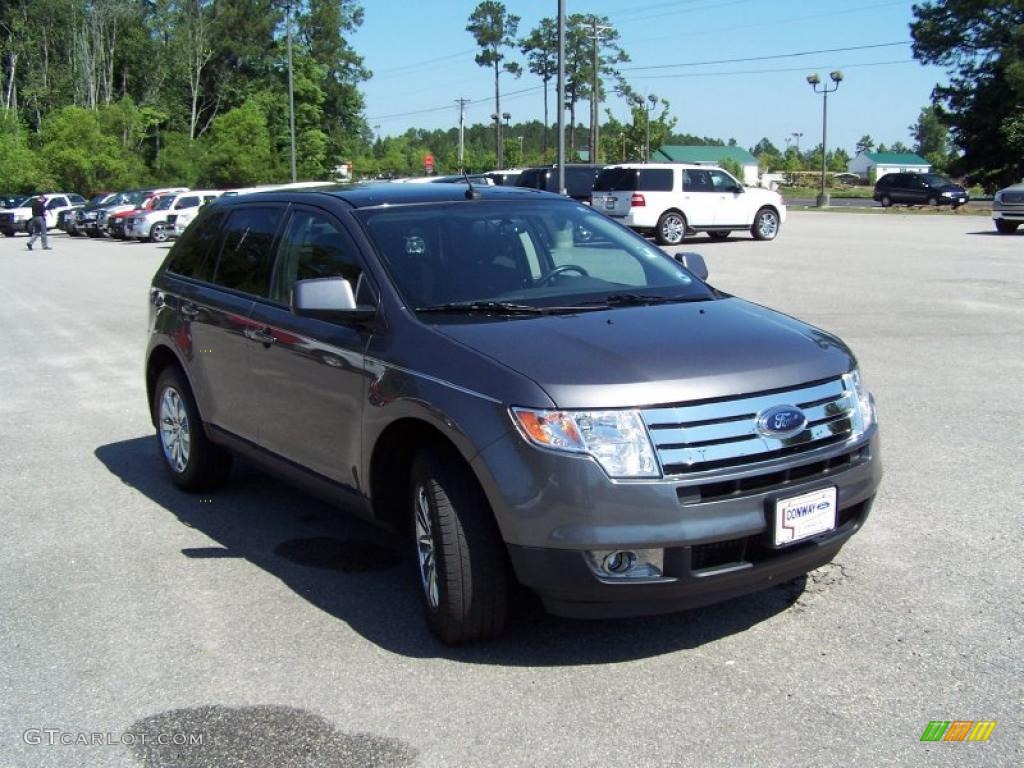 2009 Edge SEL - Sterling Grey Metallic / Charcoal Black photo #3