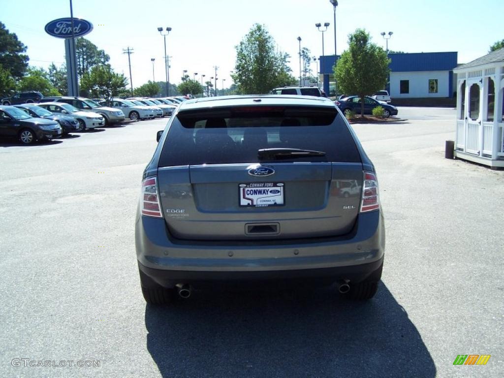 2009 Edge SEL - Sterling Grey Metallic / Charcoal Black photo #6