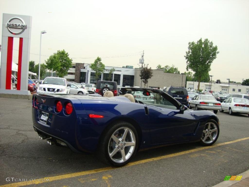 2006 Corvette Convertible - LeMans Blue Metallic / Cashmere Beige photo #11