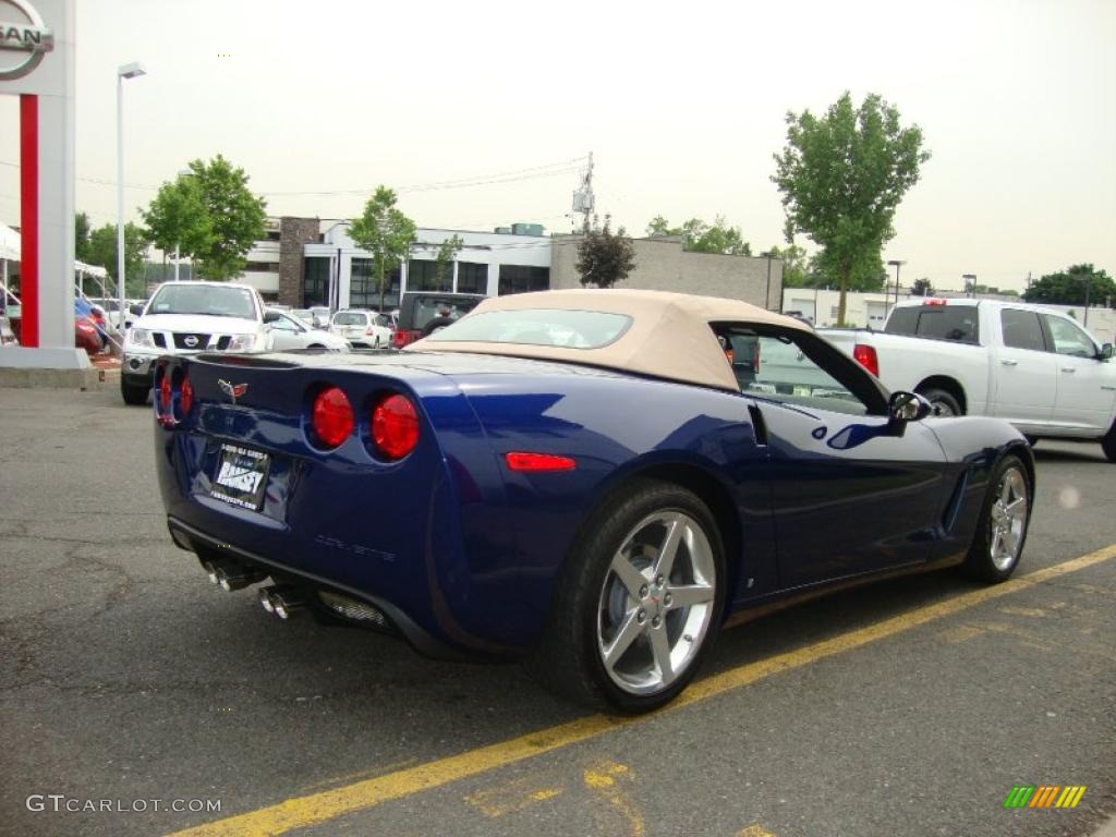 2006 Corvette Convertible - LeMans Blue Metallic / Cashmere Beige photo #23
