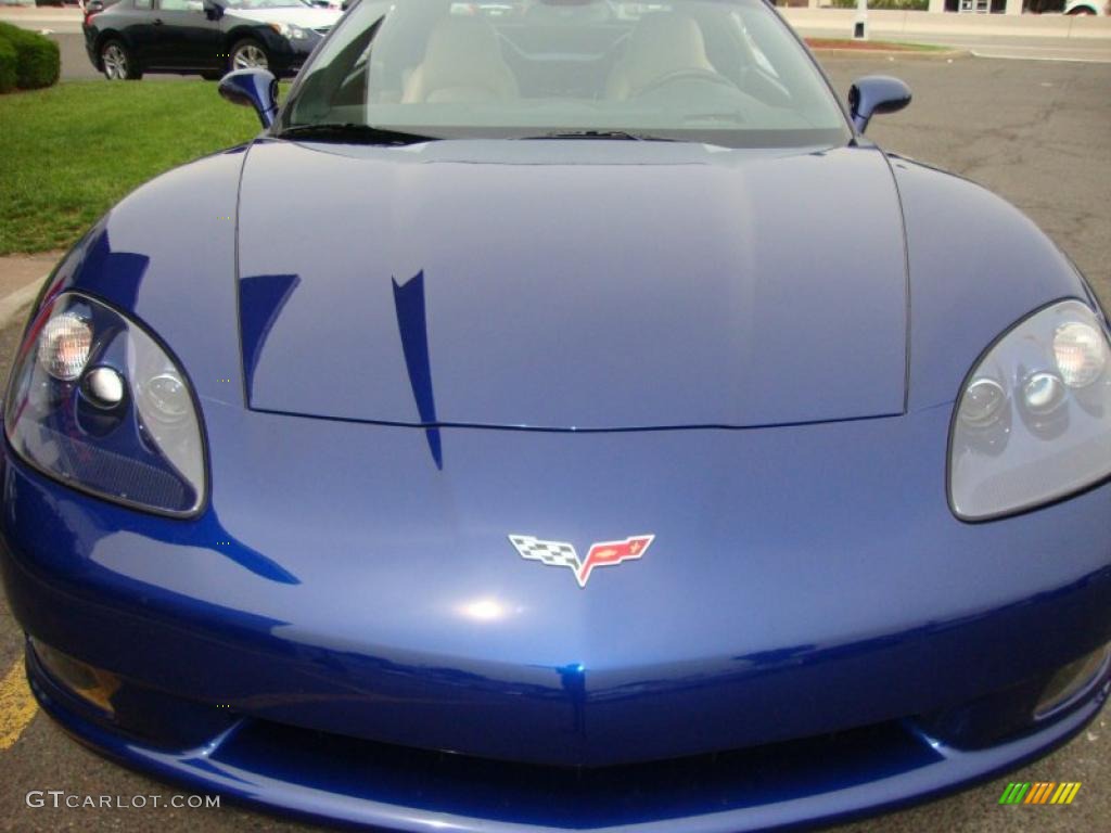 2006 Corvette Convertible - LeMans Blue Metallic / Cashmere Beige photo #26