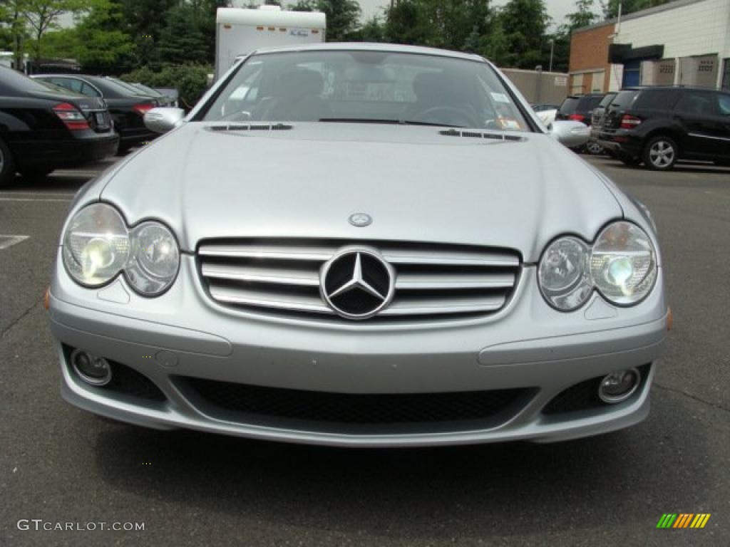 2007 SL 550 Roadster - Iridium Silver Metallic / Black photo #3