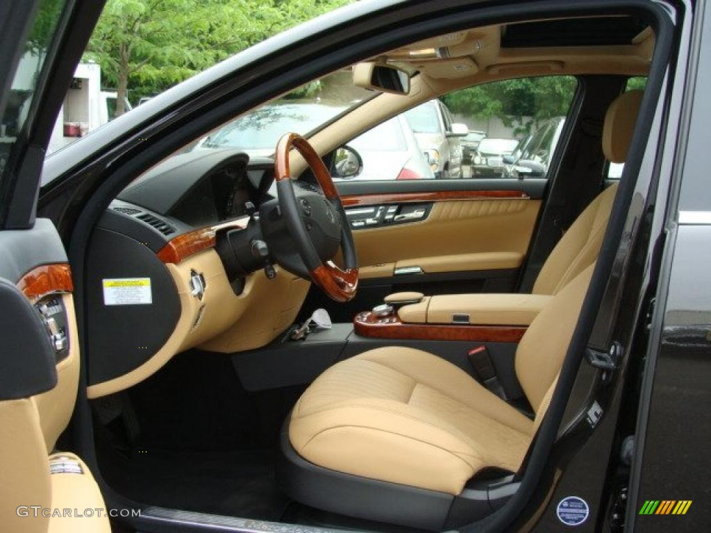 2008 S 550 4Matic Sedan - designo Mocha Black / designo Sand photo #8