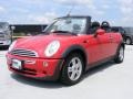 2006 Chili Red Mini Cooper Convertible  photo #1