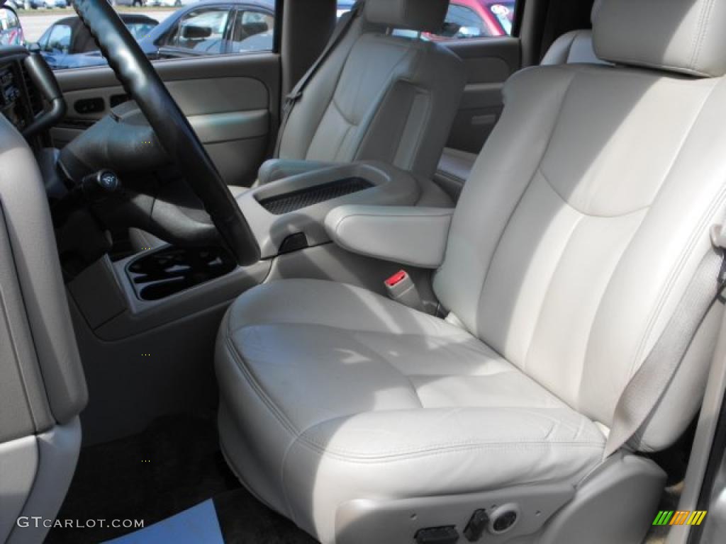 2003 Suburban 1500 LT 4x4 - Light Pewter Metallic / Tan/Neutral photo #10
