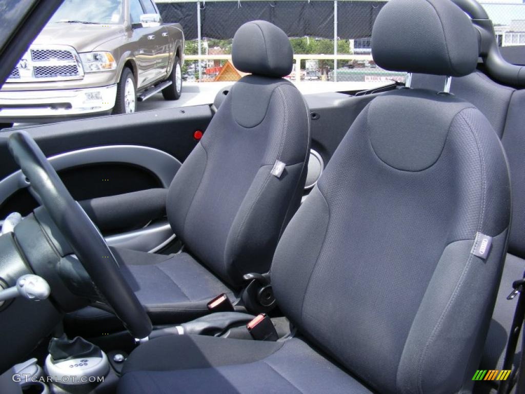 2006 Cooper Convertible - Chili Red / Black/Panther Black photo #15