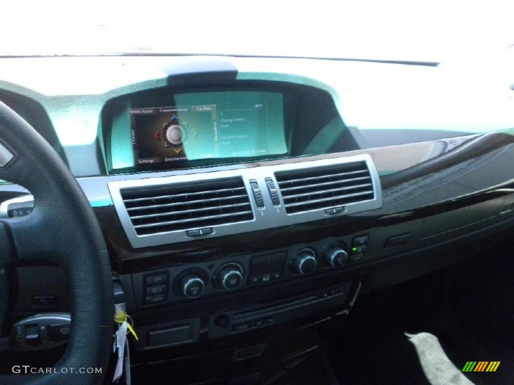 2007 7 Series 750Li Sedan - Monaco Blue Metallic / Black photo #21