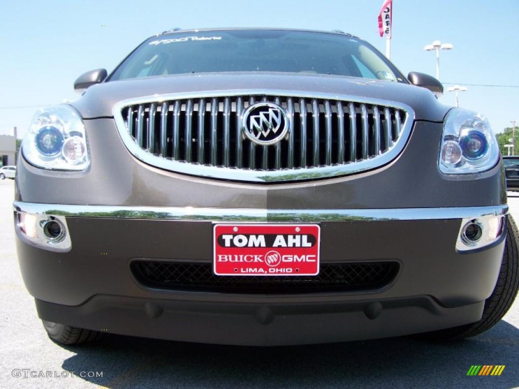 2010 Enclave CXL AWD - Cocoa Metallic / Cashmere/Cocoa photo #2