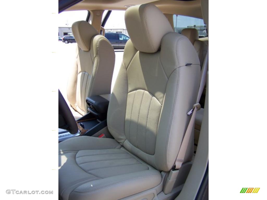 2010 Enclave CXL AWD - Cocoa Metallic / Cashmere/Cocoa photo #9