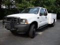 2002 Oxford White Ford F450 Super Duty XL SuperCab Chassis  photo #1
