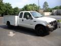 2002 Oxford White Ford F450 Super Duty XL SuperCab Chassis  photo #11