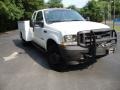 2002 Oxford White Ford F450 Super Duty XL SuperCab Chassis  photo #12