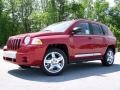 2010 Inferno Red Crystal Pearl Jeep Compass Limited 4x4  photo #5