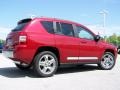 2010 Inferno Red Crystal Pearl Jeep Compass Limited 4x4  photo #7
