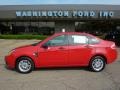 Vermillion Red - Focus SE Sedan Photo No. 1