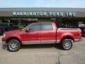 2007 Vivid Red Metallic Lincoln Mark LT SuperCrew 4x4 #30616673