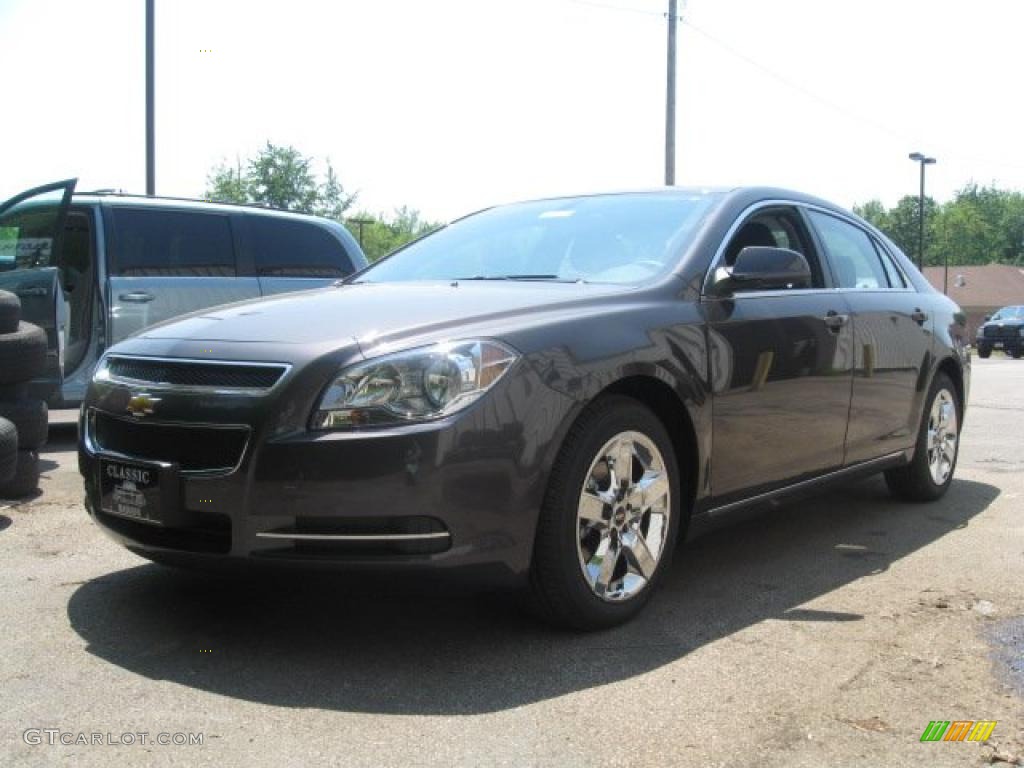 2010 Malibu LT Sedan - Taupe Gray Metallic / Ebony photo #1