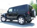 2010 Black Jeep Wrangler Unlimited Sahara 4x4  photo #4