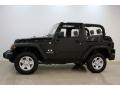 2009 Black Jeep Wrangler X 4x4  photo #4