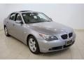 2007 Titanium Silver Metallic BMW 5 Series 525xi Sedan  photo #1