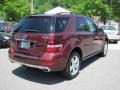 2009 Barolo Red Metallic Mercedes-Benz ML 350 4Matic  photo #5