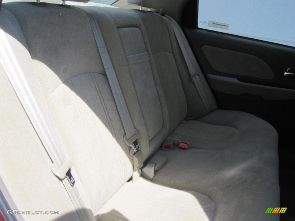 2004 Sonata V6 - Ruby Red / Beige photo #6