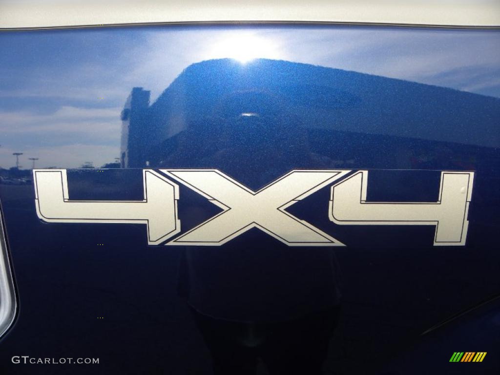 2010 F150 King Ranch SuperCrew 4x4 - Dark Blue Pearl Metallic / Chapparal Leather photo #14