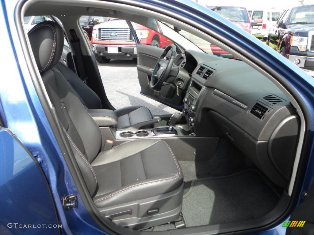 2010 Fusion SEL - Sport Blue Metallic / Charcoal Black photo #9