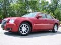 2008 Inferno Red Crystal Pearl Chrysler 300 Touring  photo #5
