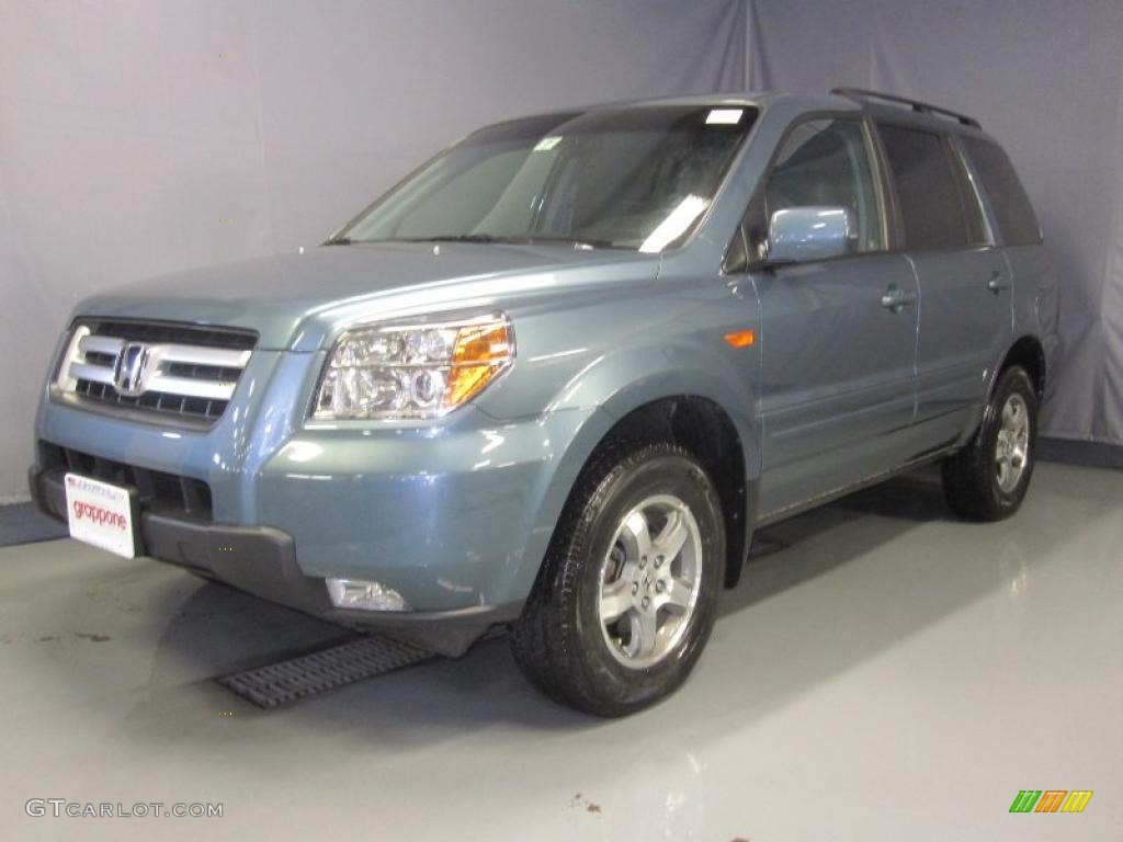 2008 Pilot EX 4WD - Steel Blue Metallic / Gray photo #1