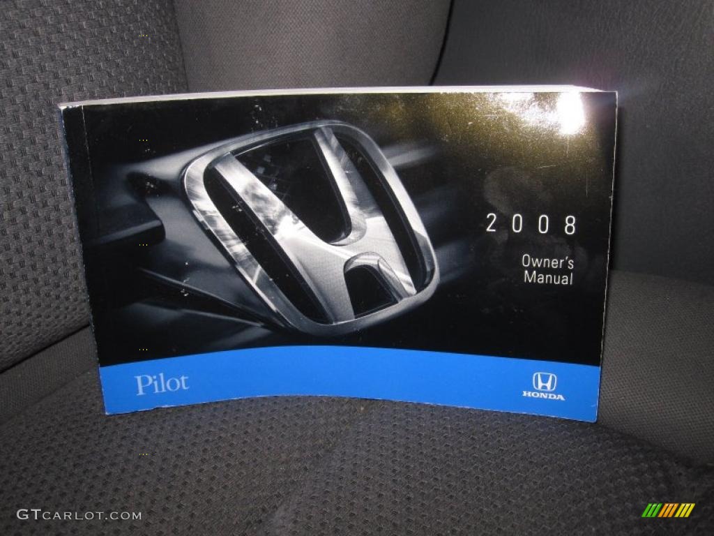 2008 Pilot EX 4WD - Steel Blue Metallic / Gray photo #11