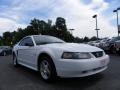 2003 Oxford White Ford Mustang V6 Coupe  photo #1