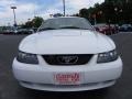 2003 Oxford White Ford Mustang V6 Coupe  photo #5