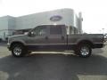 2002 Dark Shadow Grey Metallic Ford F250 Super Duty Lariat Crew Cab 4x4  photo #5