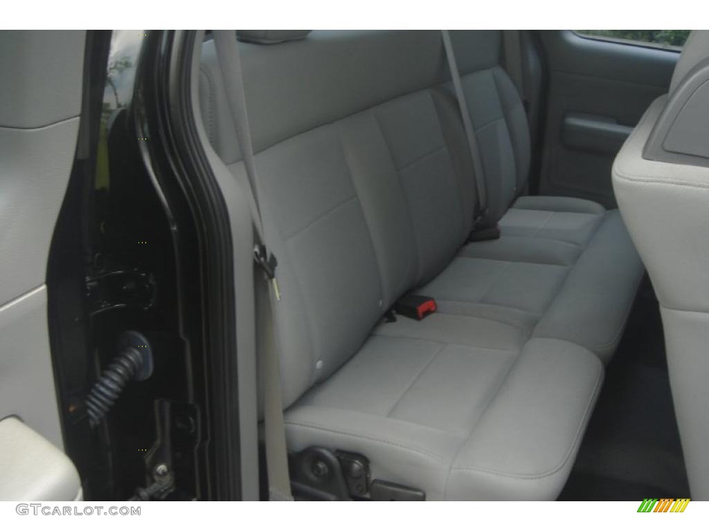 2006 F150 XL SuperCab 4x4 - Black / Medium Flint photo #35