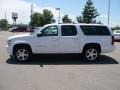 2009 Summit White Chevrolet Suburban LTZ 4x4  photo #4