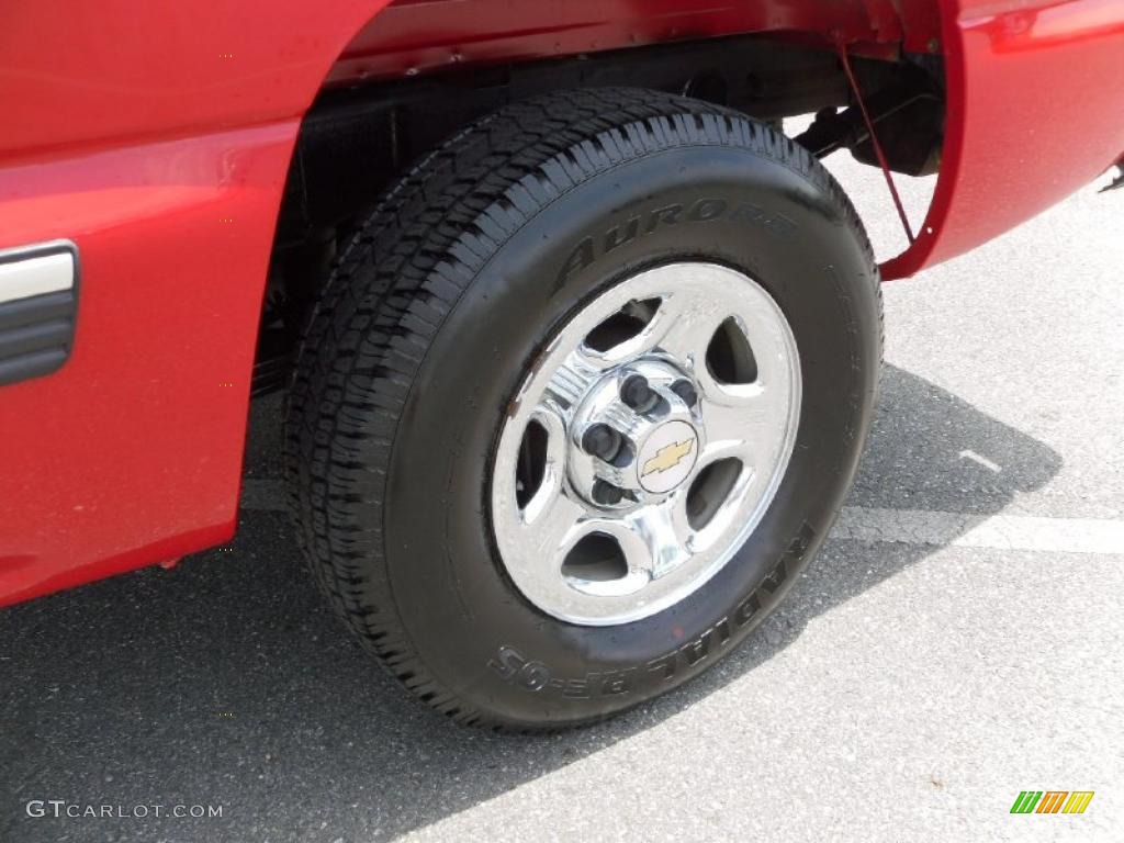 1999 Silverado 1500 LS Extended Cab 4x4 - Victory Red / Graphite photo #24