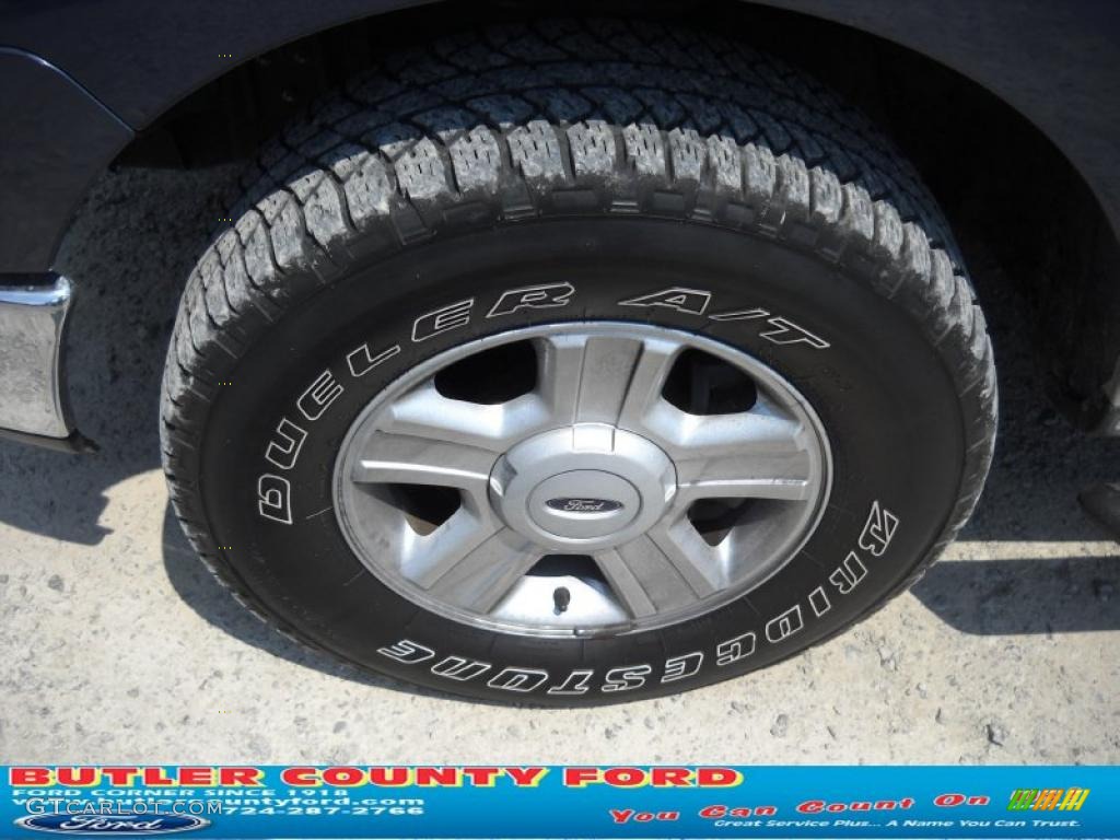 2004 F150 XLT SuperCab 4x4 - True Blue Metallic / Dark Flint photo #15
