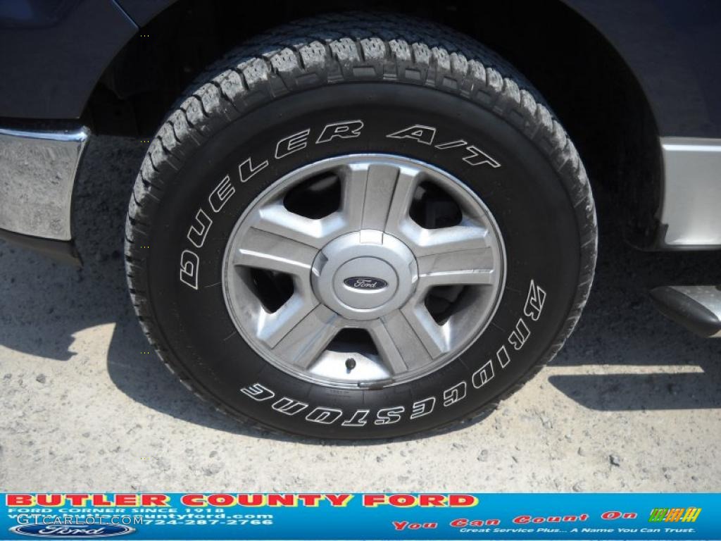 2004 F150 XLT SuperCab 4x4 - True Blue Metallic / Dark Flint photo #16