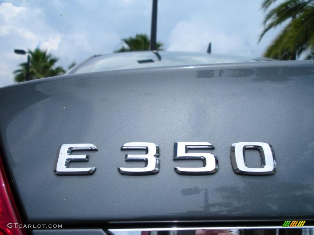 2007 E 350 4Matic Sedan - Flint Grey Metallic / Black photo #9