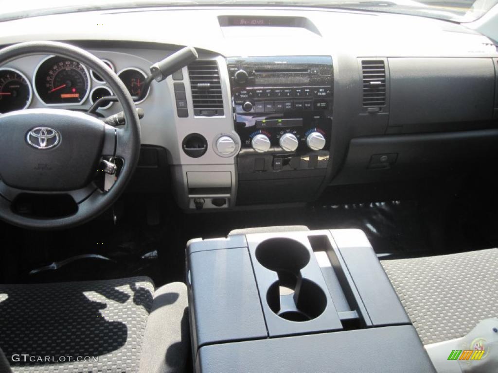 2008 Tundra Double Cab - Super White / Black photo #9