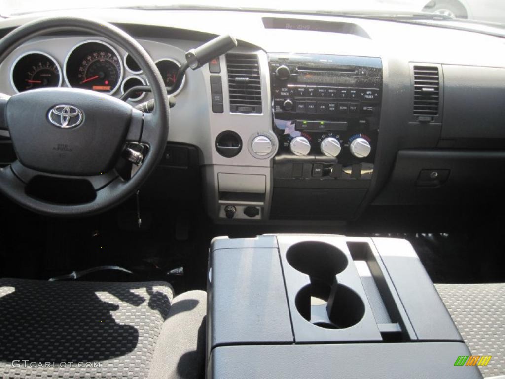 2008 Tundra Double Cab - Super White / Black photo #10