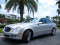 2008 Iridium Silver Metallic Mercedes-Benz E 350 Sedan  photo #2