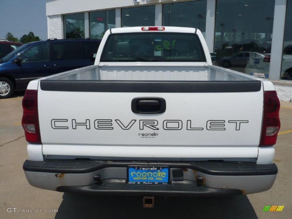 2003 Silverado 1500 Regular Cab 4x4 - Summit White / Dark Charcoal photo #7