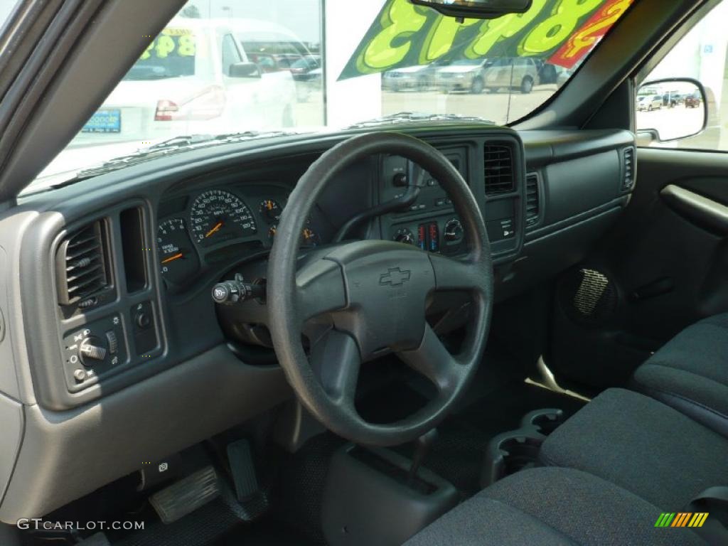 2003 Silverado 1500 Regular Cab 4x4 - Summit White / Dark Charcoal photo #11