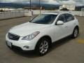 2008 Moonlight White Infiniti EX 35 Journey  photo #3