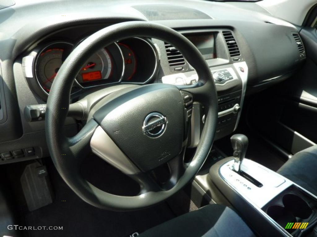 2009 Murano S AWD - Brilliant Silver Metallic / Black photo #10