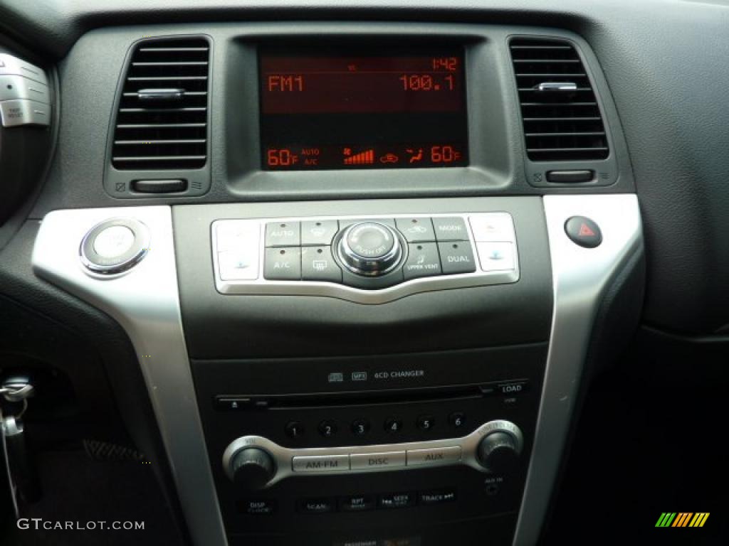 2009 Murano S AWD - Brilliant Silver Metallic / Black photo #17