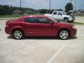 2009 Inferno Red Crystal Pearl Dodge Avenger SXT  photo #4