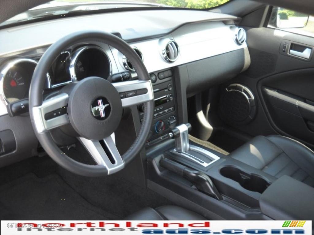 2006 Mustang GT Premium Coupe - Tungsten Grey Metallic / Dark Charcoal photo #10